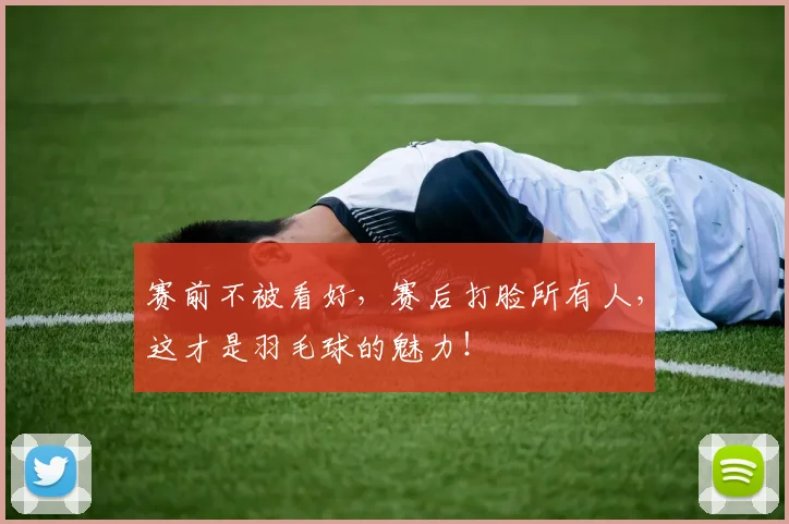 赛前不被看好，赛后打脸所有人，这才是羽毛球的魅力！