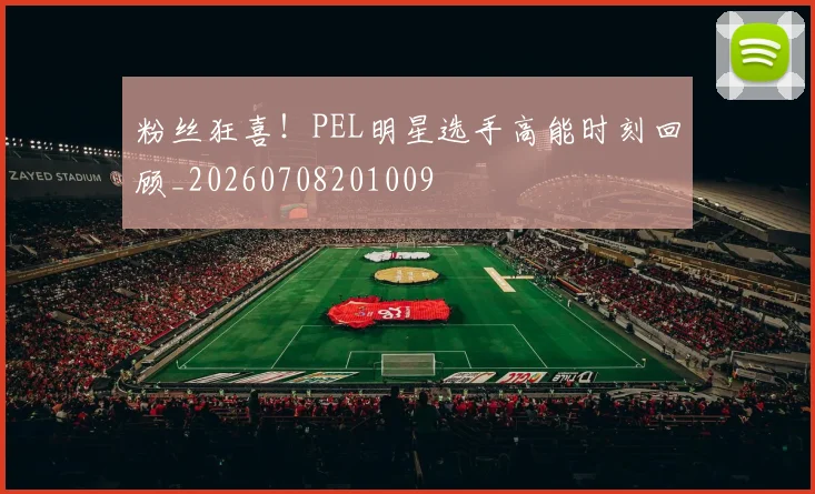 粉丝狂喜！PEL明星选手高能时刻回顾_20260708201009